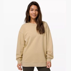 Lululemon Perfectly Oversized Crew - Trench size 6